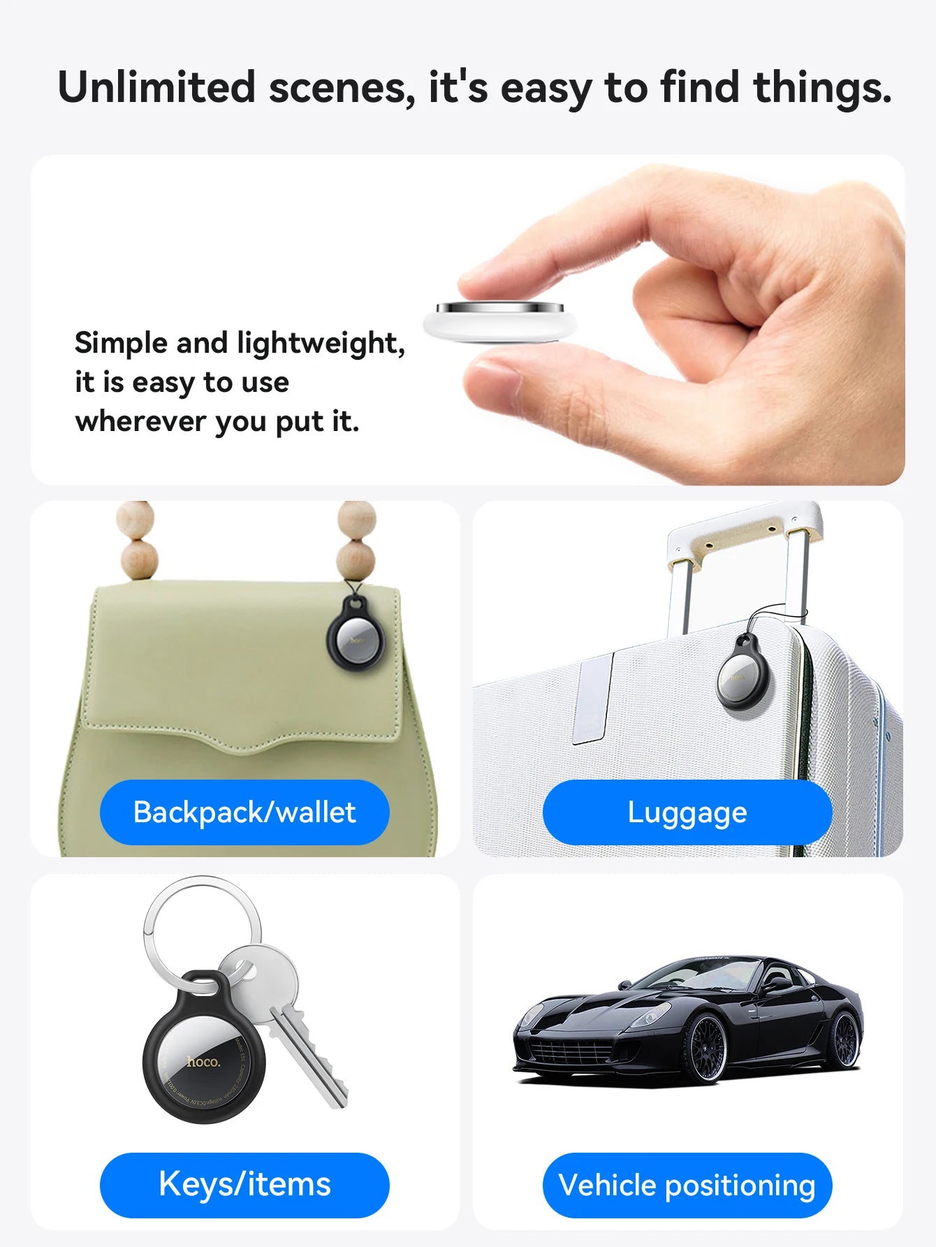 E91 Airtag Bluetooth GPS Smart Trackers Finder intelligent positioning Pet Dog Car key Wallet anti-lost device Find my