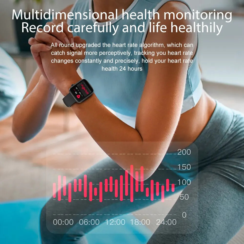 Smartwatch Men Women Health Monitoring IP68 Waterproof COLMI P71 Voice Calling  Smart Notifications Voice Assistant Smart Watch
