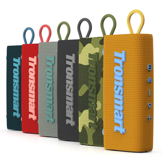 Portable Bluetooth 5.3 Speaker Tronsmart Trip Speaker Dual-Driver with IPX7 Waterproof, True Wireless Stereo for Outdoor speaker