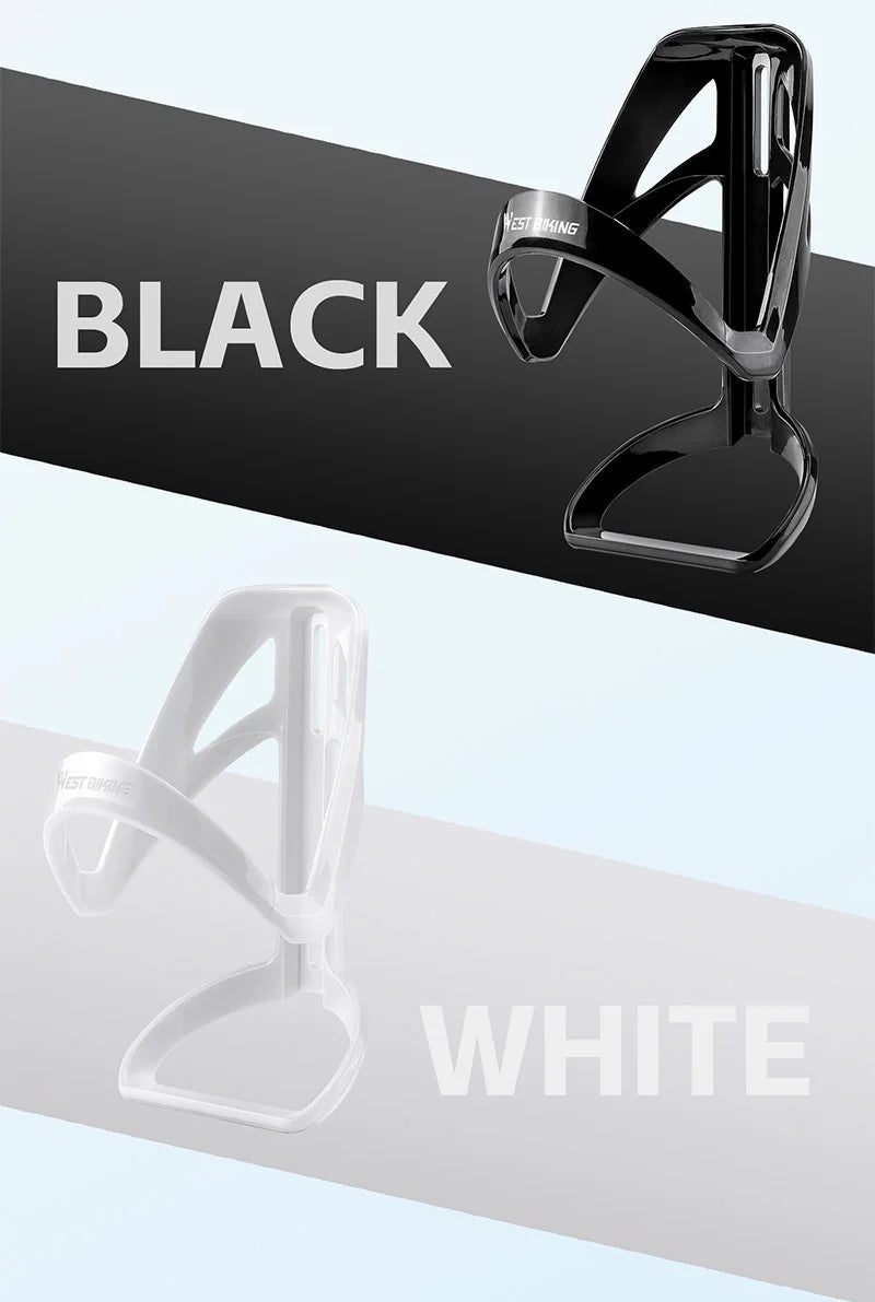 WEST BIKING Bicycle Bottle Holder Gradient Color Road Bike Lightweight Bottle Cage With Wrench MTB Round Edges Sport Cup Holder