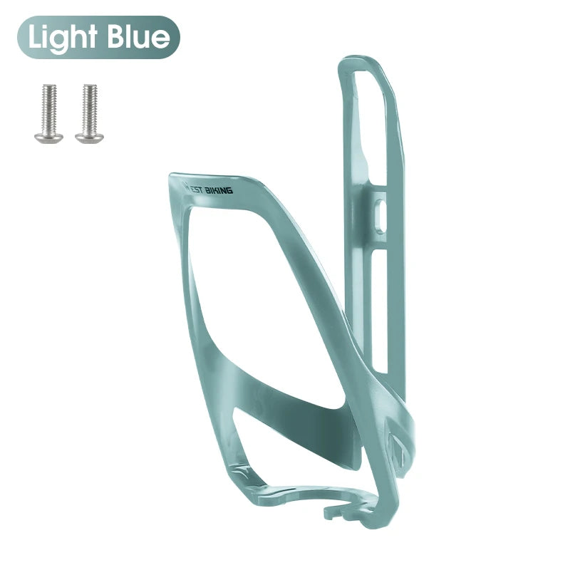WEST BIKING Cycling Water Bottle Cage Multicolor Bottle Bracket Lightweight One-piece MTB Road Bike Bottle Cage Drink Cup Stand
