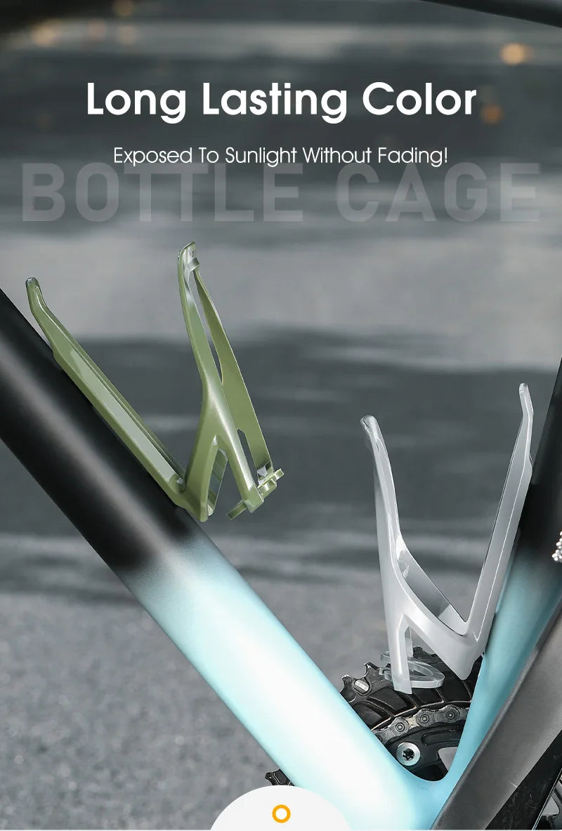 WEST BIKING Cycling Water Bottle Cage Multicolor Bottle Bracket Lightweight One-piece MTB Road Bike Bottle Cage Drink Cup Stand