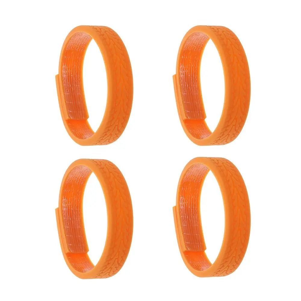 4Pcs Luggage Caster Shoes Luggage Wheels Protector With Silent Sound Wheel Wear Wheels Cover Silicone Luggage Access