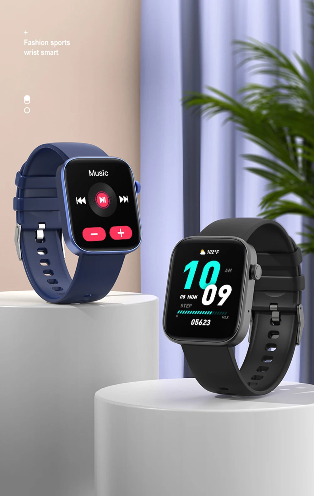 Smartwatch Men Women Health Monitoring IP68 Waterproof COLMI P71 Voice Calling  Smart Notifications Voice Assistant Smart Watch