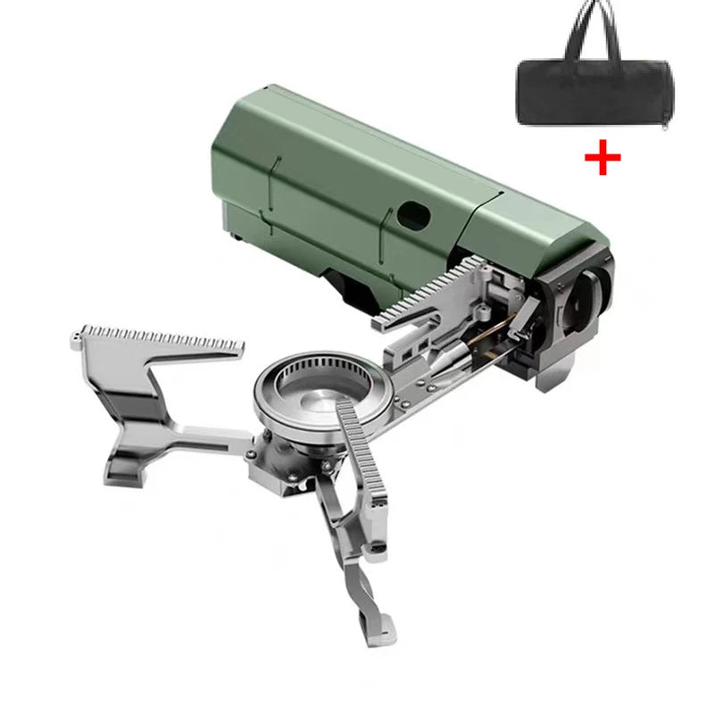 TARKA Camping Cassette Stove Outdoor Folding Gas Burner 2600w Fire Furnace Kitchen Cookware Suitable For Tourist Hiking Picnic