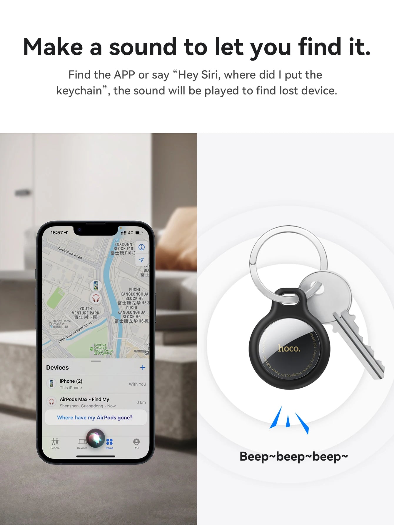 E91 Airtag Bluetooth GPS Smart Trackers Finder intelligent positioning Pet Dog Car key Wallet anti-lost device Find my