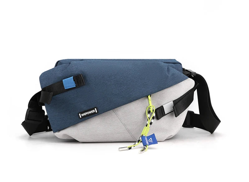 High Quality Nylon Panelled Waist Packs 2025 New Brand Unisex Chest Pack Casual Outdoor Travel Crossbody Bag Men Wasit Belt Bags