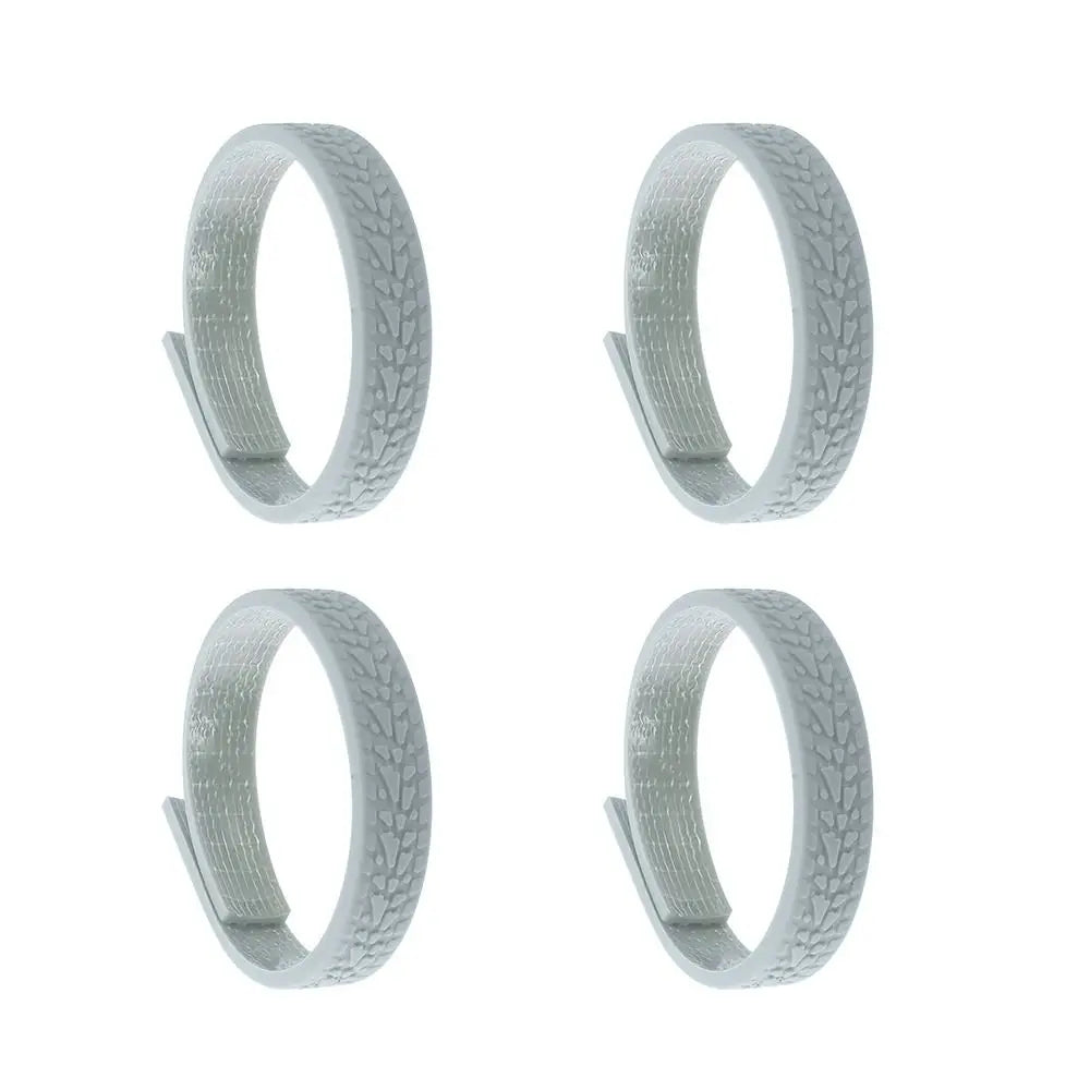 4Pcs Luggage Caster Shoes Luggage Wheels Protector With Silent Sound Wheel Wear Wheels Cover Silicone Luggage Access
