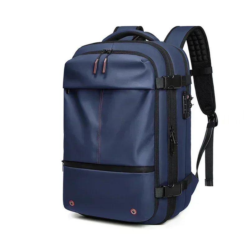 Travel Men 17 Inch Laptop Backpack Vacuum Compression Backpack Business Large Capacity School Backpack Expand Outdoor