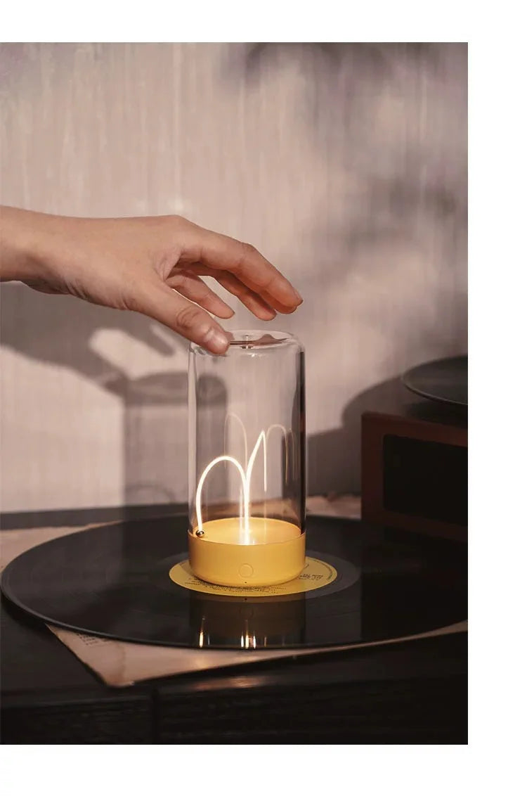 Cool Light Portable Quantum Wire Ambient Magnetic Type-C charging Bedroom Study Camping Christmas Gift