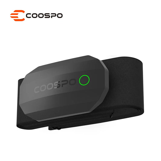 COOSPO Heart Rate Sensor With Chest Strap Dual Mode ANT Bluetooth H808S Cycling Computer for Wahoo Garmin Zwift Sports Monitor
