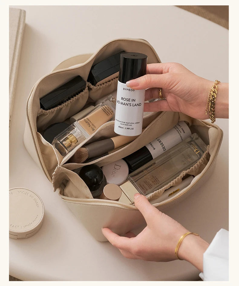 Cosmetic Bag Large Capacity Makeup Female Toiletry Kit Bag Make Up Case Storage Pouch Luxury Lady Box Organizer Bag Travel Zip ﻿