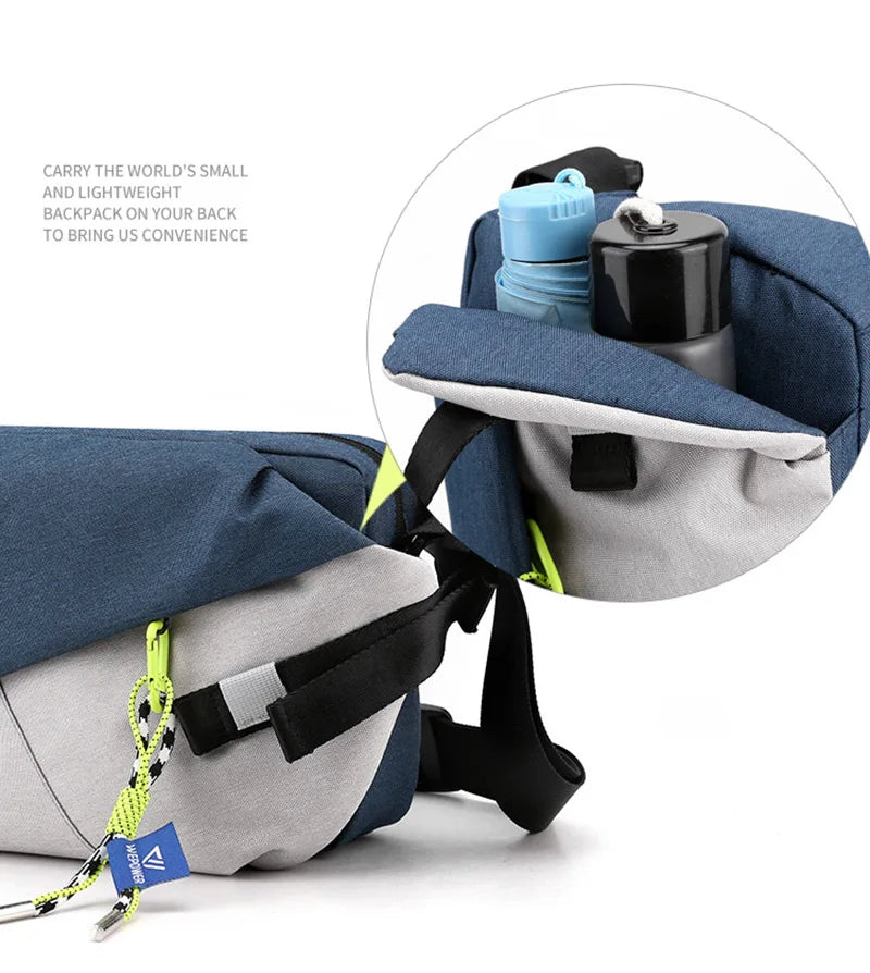 High Quality Nylon Panelled Waist Packs 2025 New Brand Unisex Chest Pack Casual Outdoor Travel Crossbody Bag Men Wasit Belt Bags