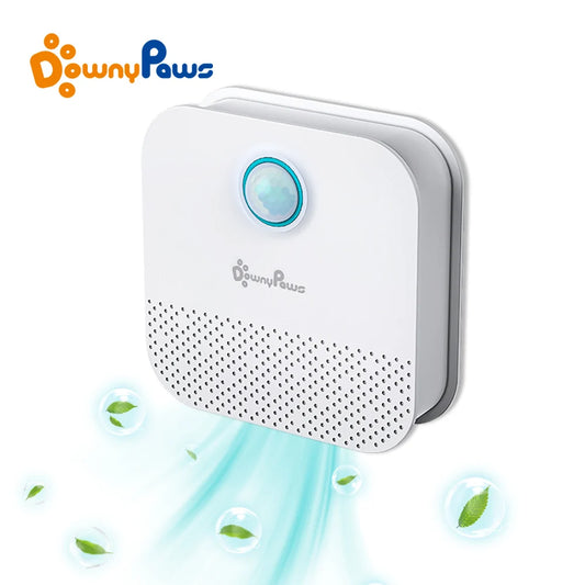 DownyPaws 4000mAh Smart Cat Odour Purifier For Cat Litter Box Deodorizer Pet Toilet Air Purifier Dog Cat Litter Deodorant