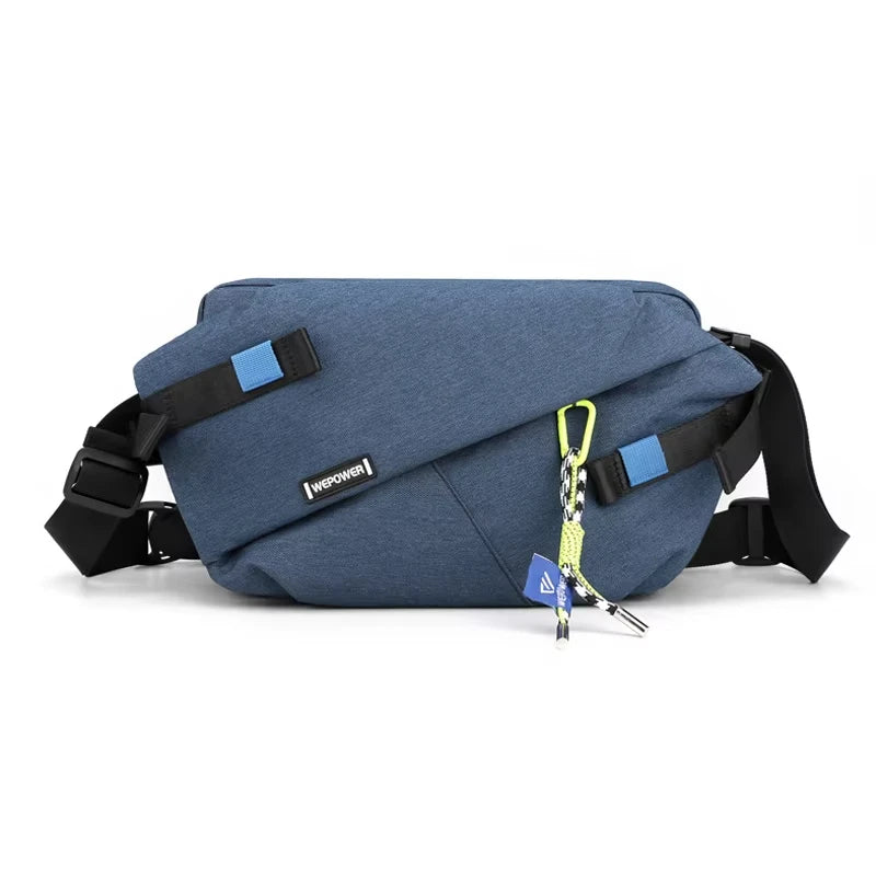 High Quality Nylon Panelled Waist Packs 2025 New Brand Unisex Chest Pack Casual Outdoor Travel Crossbody Bag Men Wasit Belt Bags