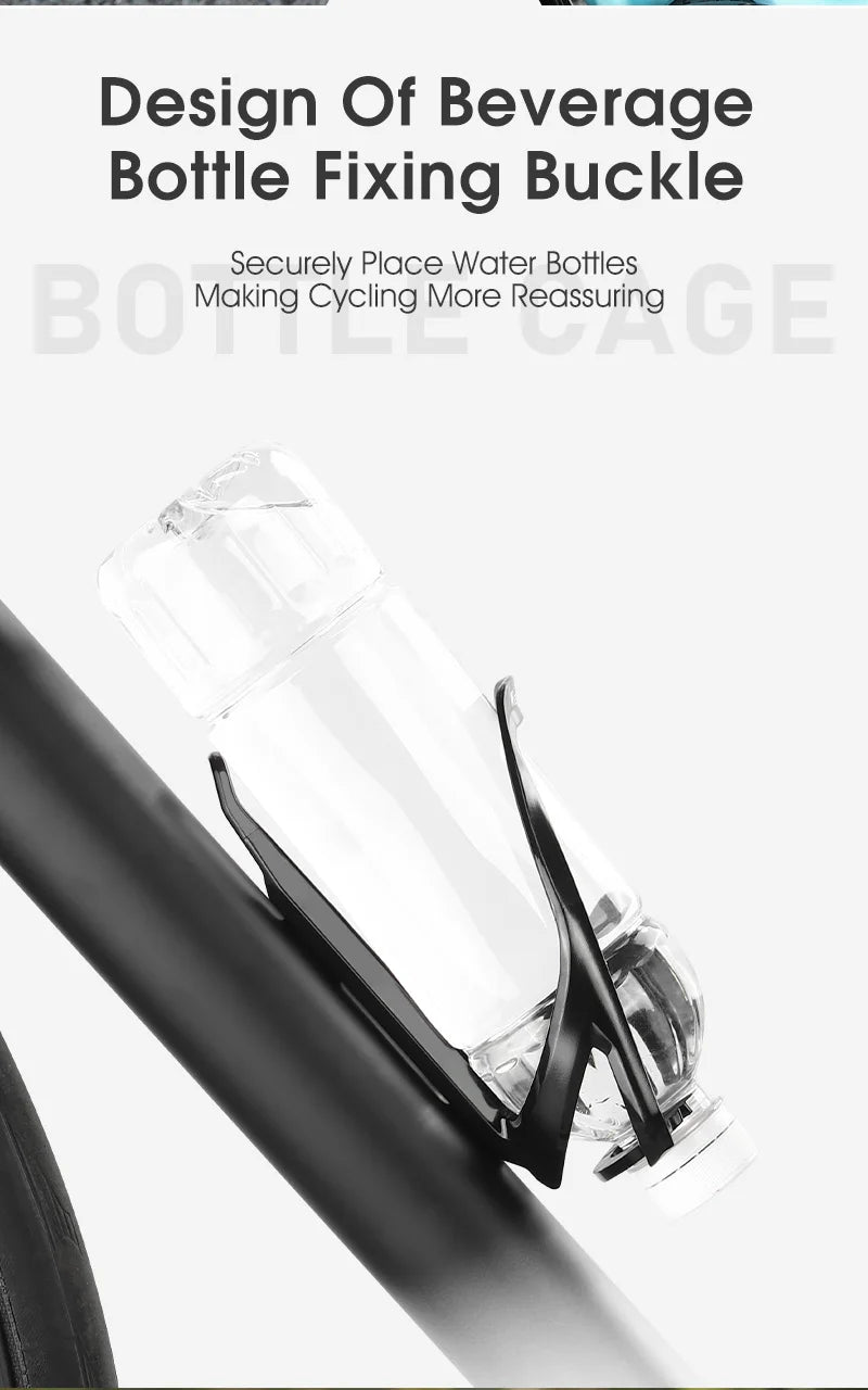 WEST BIKING Cycling Water Bottle Cage Multicolor Bottle Bracket Lightweight One-piece MTB Road Bike Bottle Cage Drink Cup Stand