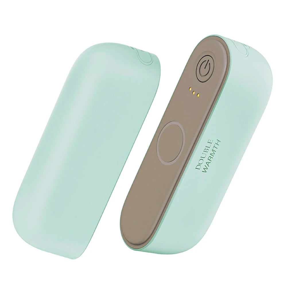 2in1 Magnetic Rechargeable Hand Warmers Electric Portable Handwarmers Long Lasting Safe Heating Warmer PocketHeater WinterOutdoor