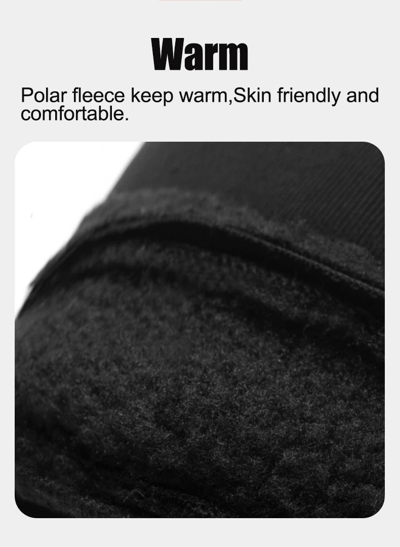 Winter Warm Touch Screen Gloves Outdoor Windproof Waterproof Cold-proof Gloves Men Driving Cycling Fishing Ski Gloves