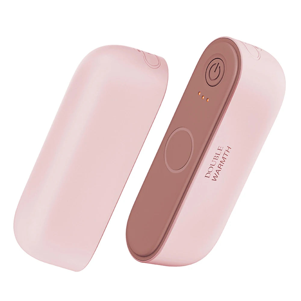 2in1 Magnetic Rechargeable Hand Warmers Electric Portable Handwarmers Long Lasting Safe Heating Warmer PocketHeater WinterOutdoor