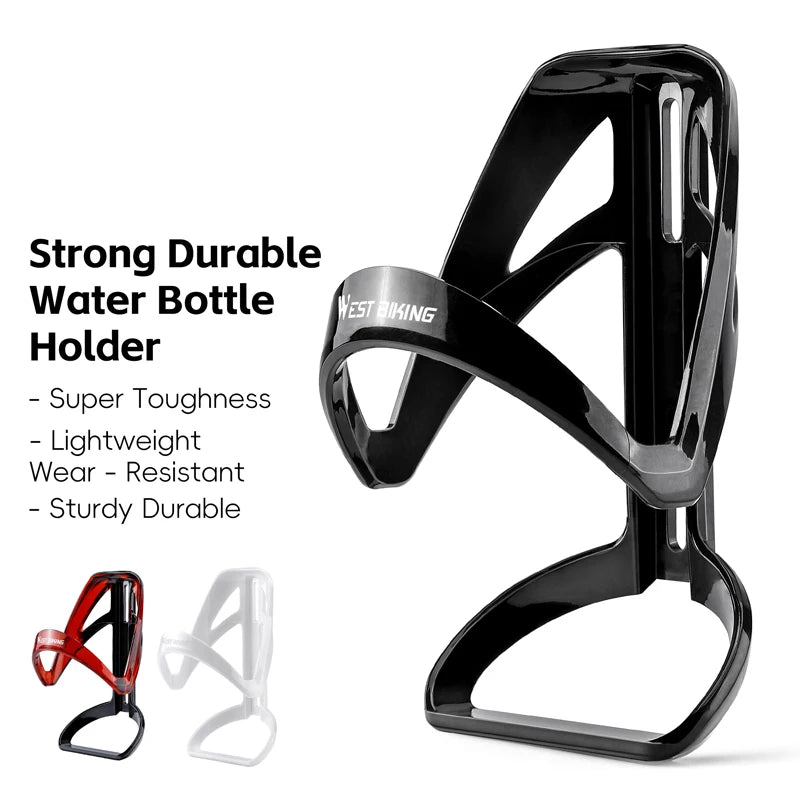 WEST BIKING Bicycle Bottle Holder Gradient Color Road Bike Lightweight Bottle Cage With Wrench MTB Round Edges Sport Cup Holder