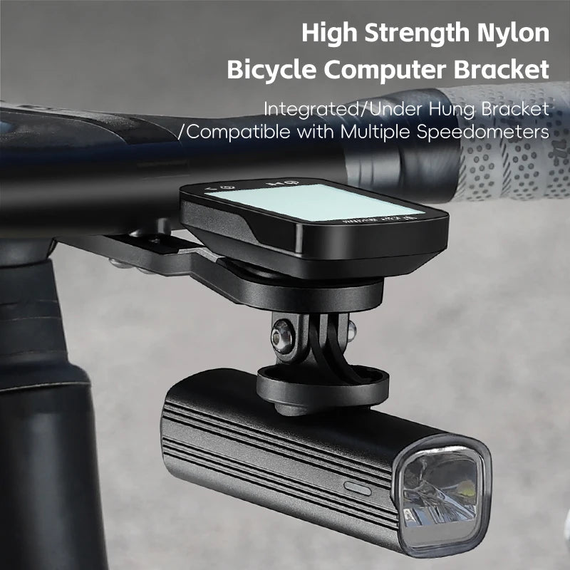 WEST BIKING Cycling Computer Holder For Garmin/Bryton/Wahoo Speedometer Bike Lights&Camera Mount MTB Road Bicycle Accessories