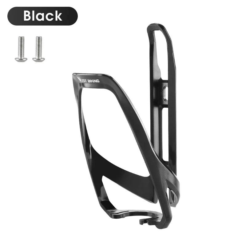 WEST BIKING Cycling Water Bottle Cage Multicolor Bottle Bracket Lightweight One-piece MTB Road Bike Bottle Cage Drink Cup Stand