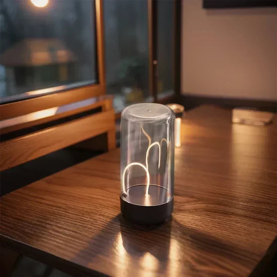 Cool Light Portable Quantum Wire Ambient Magnetic Type-C charging Bedroom Study Camping Christmas Gift