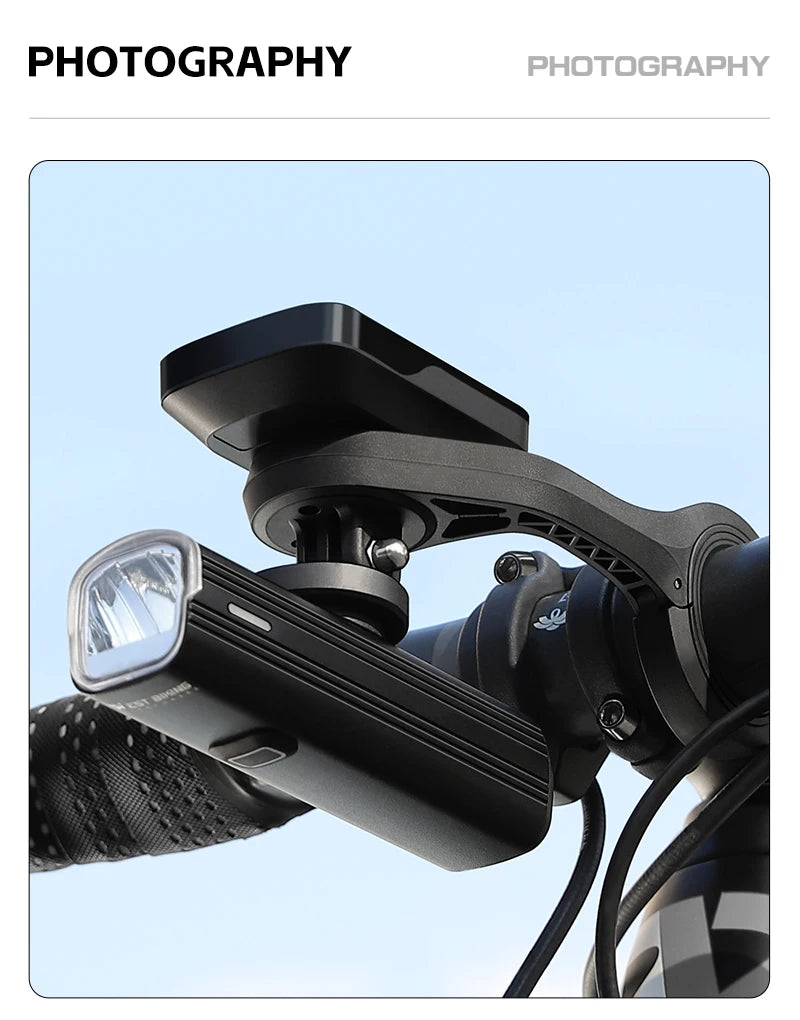 WEST BIKING Cycling Computer Holder For Garmin/Bryton/Wahoo Speedometer Bike Lights&Camera Mount MTB Road Bicycle Accessories
