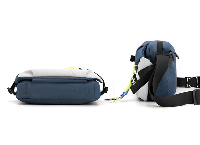 High Quality Nylon Panelled Waist Packs 2025 New Brand Unisex Chest Pack Casual Outdoor Travel Crossbody Bag Men Wasit Belt Bags