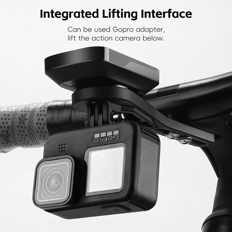 WEST BIKING Cycling Computer Holder For Garmin/Bryton/Wahoo Speedometer Bike Lights&Camera Mount MTB Road Bicycle Accessories